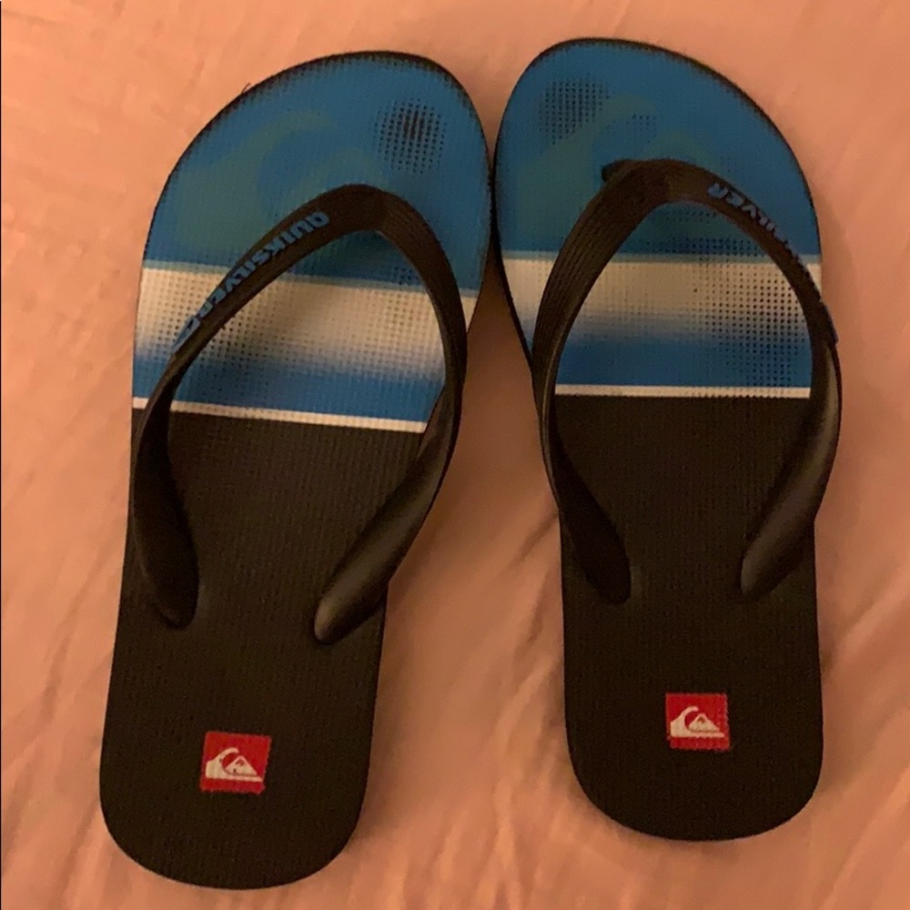 Quick silver flip flops